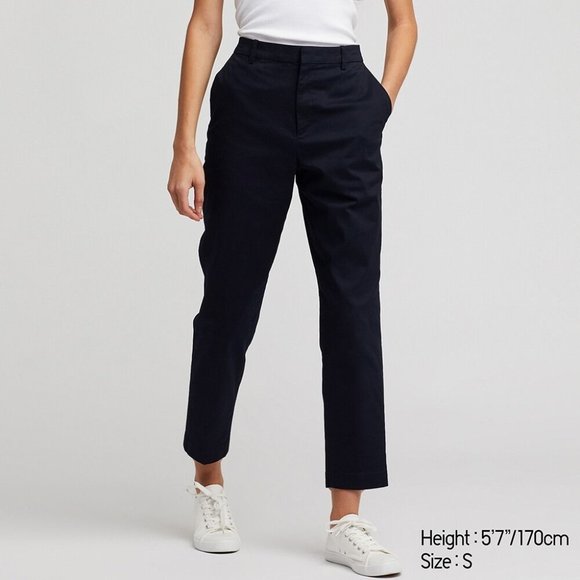 UNIQLO WOMEN EZY ANKLE-LENGTH PANTS - Picture 1 of 3